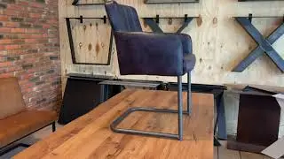 Freischwinger Stuhl Leder BL183 [STEELWOOD INTERIOR]
