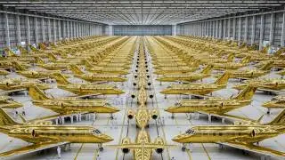 Inside the $100 Million Gold Private Jet Factory &ndash; Luxury Beyond Imagination