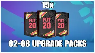 15x 82-88 UPGRADE PACKS! And PRIME ICON Pack! (FIFA 20 Pack Opening)