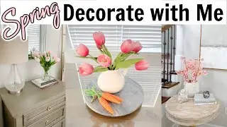 DECORATE WITH ME FOR SPRING | SPRING DECORATING IDEAS