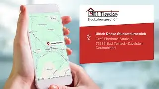 Ulrich Daske Stuckateurbetrieb | Stuckateur in Bad Teinach-Zavelstein