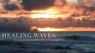 HEALING OCEAN WAVE SOUNDS (2 HOURS) | SLEEP, MEDITATION, RELAXATION, FOCUS | Ambience: work & study