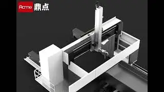 Model demonstration structural steel combine machine-tube&plate&bevel cutting #acmelaser