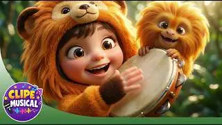 MICO-LE&Atilde;O-DOURADO | O Samba do Mico | M&uacute;sica Infantil | Clipe Musical