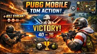 PUBG MOBILE~TDM FULL RUSH | KILL STREAK GAMEPLAY 
