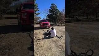 strongman training prep for war of the Quachitas truck pull use a 2017ford stx#strongman