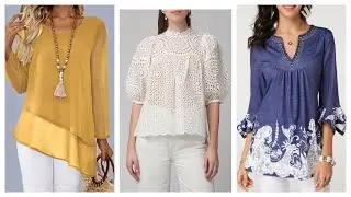 Moda 2025 BLUSAS BONITAS 100”Ideas De blusas bonitas MODELOS casuales 24/25 #fashion #shirts #style