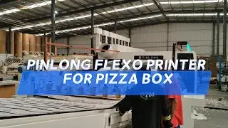 Amazing Flexo Printer Machine Prints Pizza Boxes!