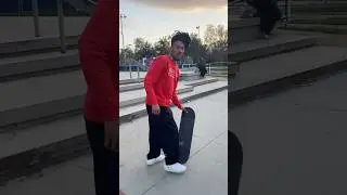 Меня вызвали в скейт-парке, чтобы я выполнил этот трюк 😳