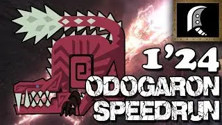 MHW PC - ★7 Odogaron Unleashed | Greatsword Speedrun (TA Rules) [1'24
