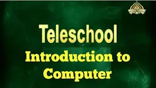 Teleschool PTV What is Computer? || Computer Introduction Basics