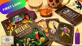Disney Villains Tarot Deck Unboxing!! WATCH BEFORE YOU BUY!! with Cassidy the Cardslinger