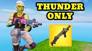 The Thunder Shotgun Only Challenge in Fortnite