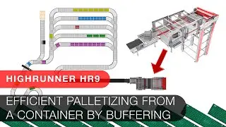 Qimarox Palletizer - HR9 Logistics - Multiple SKU