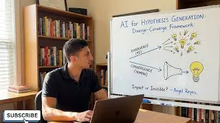 Diverge-Converge Framework: Generate Research Hypotheses with AI
