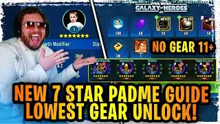 НОВОЕ руководство F2P по разблокировке Падме 7 звезд на самой низкой передаче 2021 года! БЕЗ МЕХАНИЗМА 11+ | Уровень 7: Агрессивные переговоры