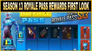 PUBG MOBILE SEASON 13 ROYALE PASS & TIER REWARDS LEAKS