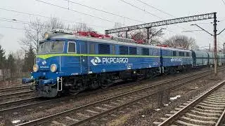 ET41-123 PKP CARGO w kierunku Sławięcic 01.2026 Kędzierzyn-Koźle