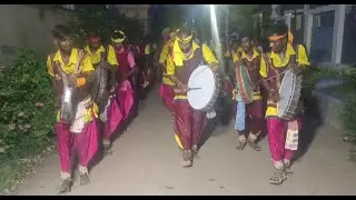 60 members big programme|Ganesh nimajjanam|#dappu #ganesh #ganeshnimajjanam2023