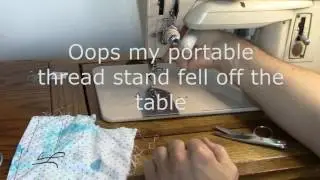 Not straight enough straight stitches