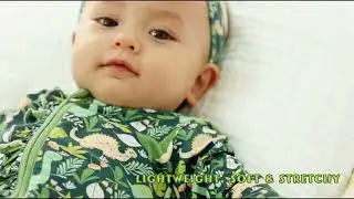 Herbivore Ruffled Zippered One-Piece Onesie