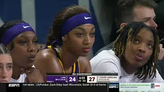 🤐 Angel Reese INTENTIONAL Foul, WHACKS Cardoso In The Face | SEC Championship, LSU vs South Carolina