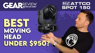 JMaz Lighting Attco Spot 150 Moving Head Review and Demo | Best moving head under $950?