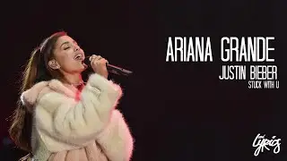 Ariana Grande, Justin Bieber - Stuck With You (Lyrics-by AniLyrics)