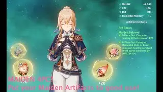GENSHIN IMPACT 2.0 - MAIDEN BELOVED JEAN - Showcase of a truly versatile character!