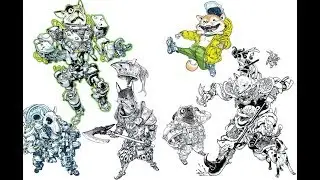 Kim Jung Gi Character Design Workshop