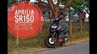 Aprilia SR150 carbon review | carbon edition