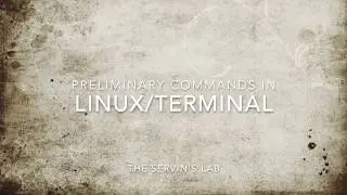 Preliminary Linux Commands to Create Your First Programs in Java