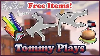 Free Items From Roblox Tommy Plays Freeze Tag Update