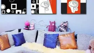 purple living room paint furniture decorating ideas