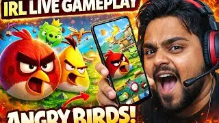 IRL live Angry bird Play 🥹