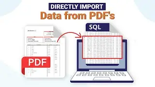How to Batch IMPORT Data from PDF's Directly into a SQL Database