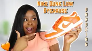 NIKE DUNK LOW SYRACUSE UNBOXING + REVIEW 🧡🧡🧡 ft Uabat Shoes || Just Siphosami