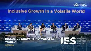 Plenary #1: Inclusive Growth in a Volatile World  | #IES2026