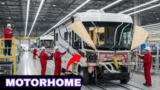 Inside the Motorhome Production Line &mdash; Complete Manufacturing Process