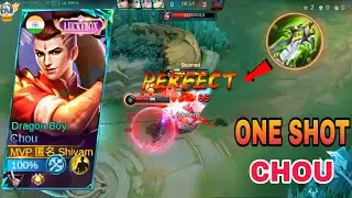 One-Shot Chou: The META Build That Will BREAK THE EPIC LOBBY!! MOBILE LEGENDS