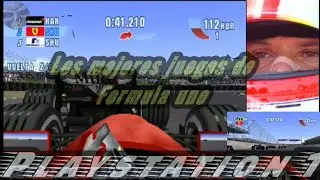 Los mejores juegos de Formula uno de la Playstation 1. 🏎️