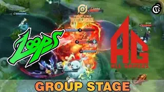 SUPER CLEAN! LOOPS VS AG.HK BO3 - HOK INVITATIONAL S2 - HIGHLIGHT EN