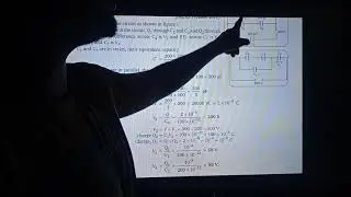 Numericals of series and parallel combination of Capacitor class12