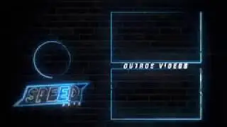 3d end screen template without text
