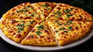 😋🔥Potato pizza in 10 minutes! If you have 2 eggs and 2 potatoes ,then this recipe is  for you!