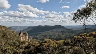 Timelapse - Blue Mountains - The Three Sisters - Spooners Lookout