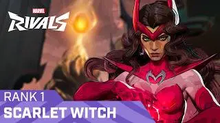 TOP 1 SCARLET WITCH | lunascars | MARVEL RIVALS PRO COMPETITIVE