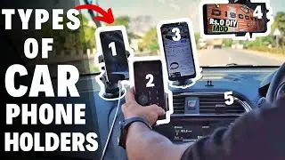 Which Car Phone Holder To Buy | Best Type of Car Phone Mount | ZAAP QUICK TOUCH ONE PRO REVIEW