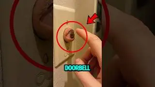 If you ever see this doorbell do not touch it‼️😱