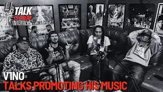 V1NO Talks Getting Music In Front Of People, Overcoming Shyness | Talk Is Cheap W/ Kris Flair Clips